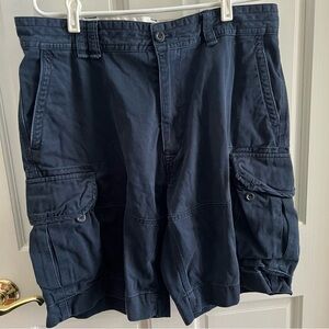 Mens POLO RALPH LAUREN Blue Cargo Shorts Size 36